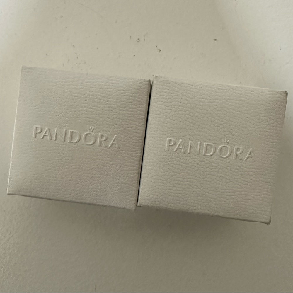 Bundle of 2 Brand New Pandora Heart Earrings